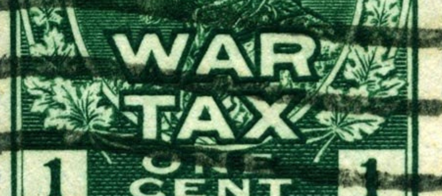 If we’re in an economic war, why aren’t we talking about war taxes?