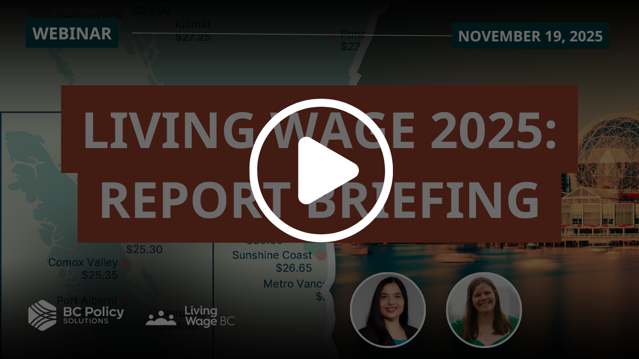🎬 Living Wage report 2025: online briefing