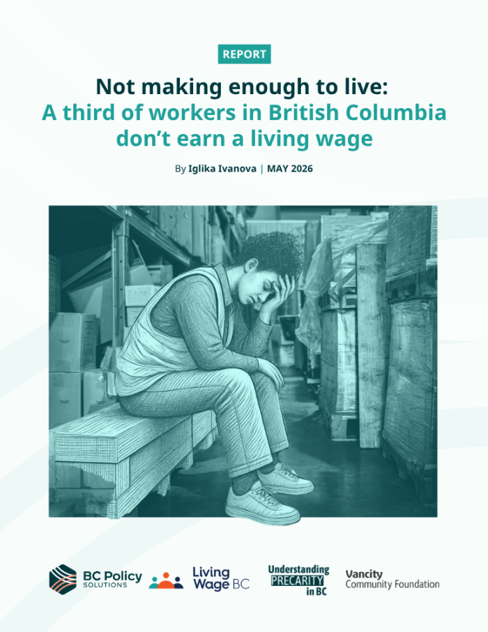 Not making enough to live: A third of workers in British Columbia don’t earn a living wage